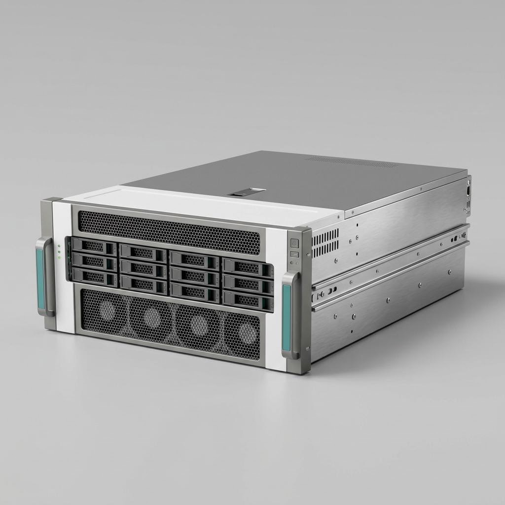 Illustrative product render of Domestic-Platform GPU Server