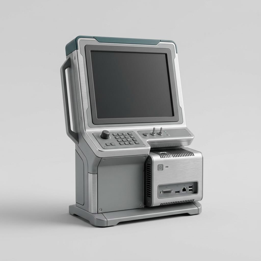 Illustrative product render of HPC + AI Cluster Management Platform