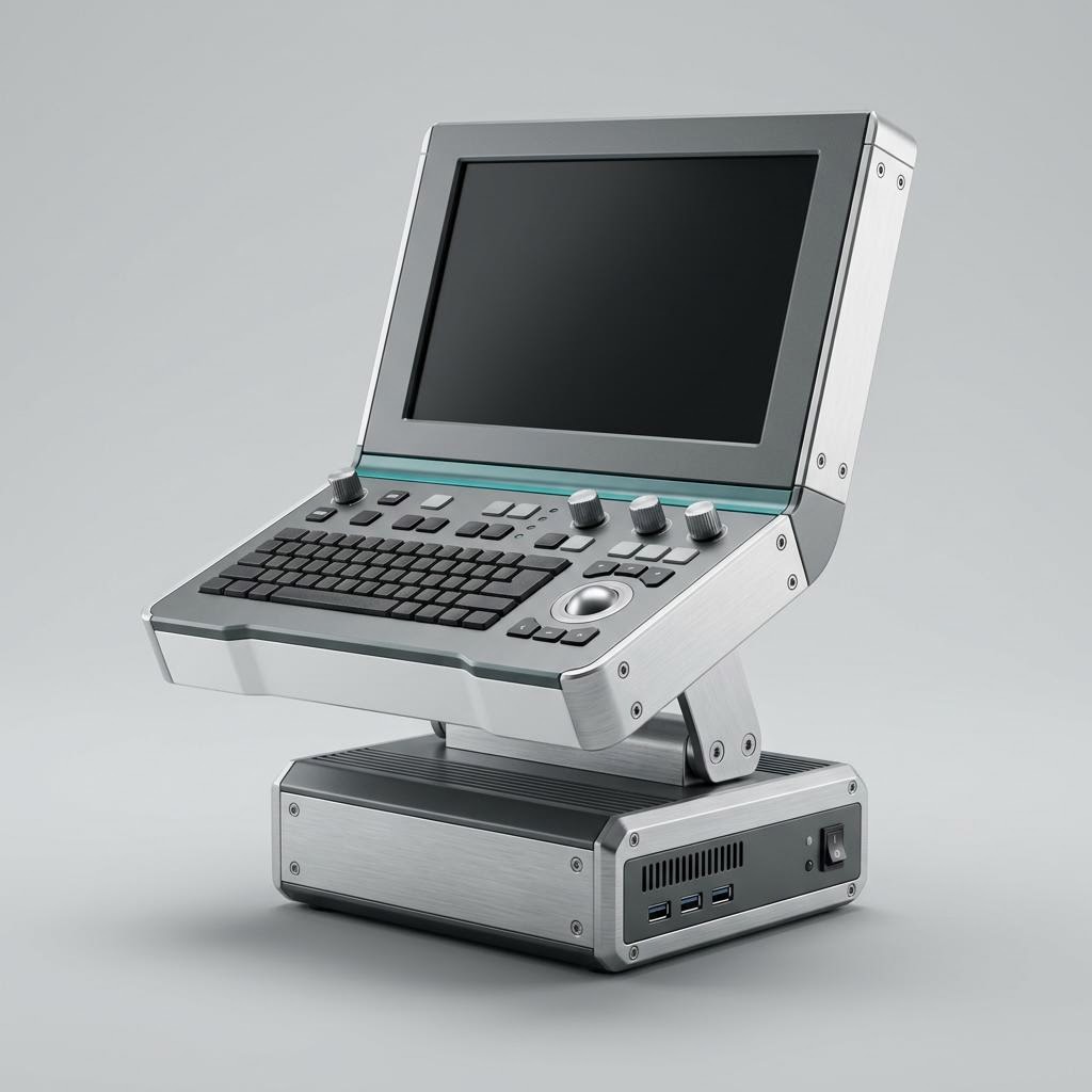 Illustrative product render of AI Machine-Vision Software Platform