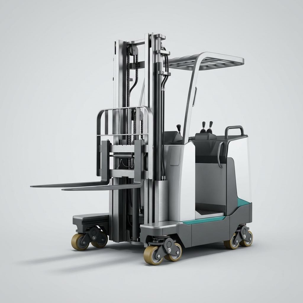 Illustrative product render of Omnidirectional Stacker