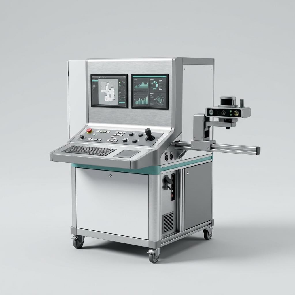 Illustrative product render of Robot Configuration & Commissioning Suite