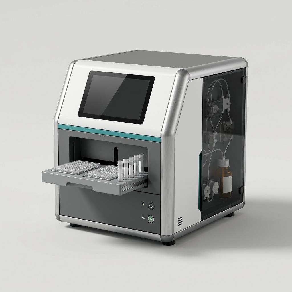 Illustrative product render of Automated Cell Counter