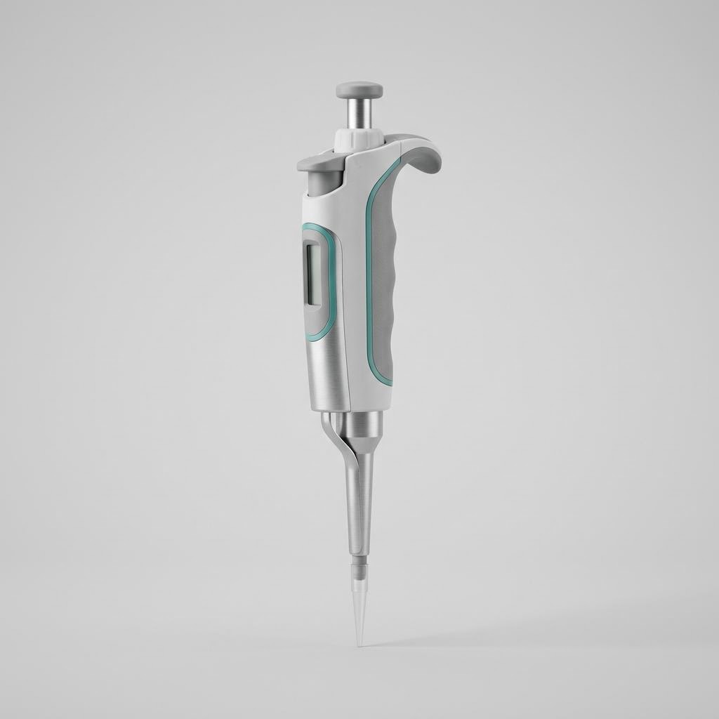 Illustrative product render of Electronic Pipette