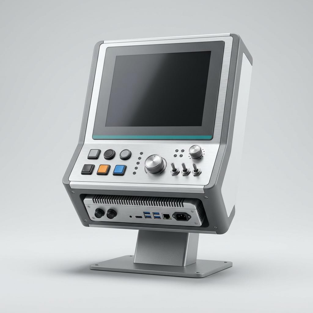 Illustrative product render of Manufacturing Execution System (MES)