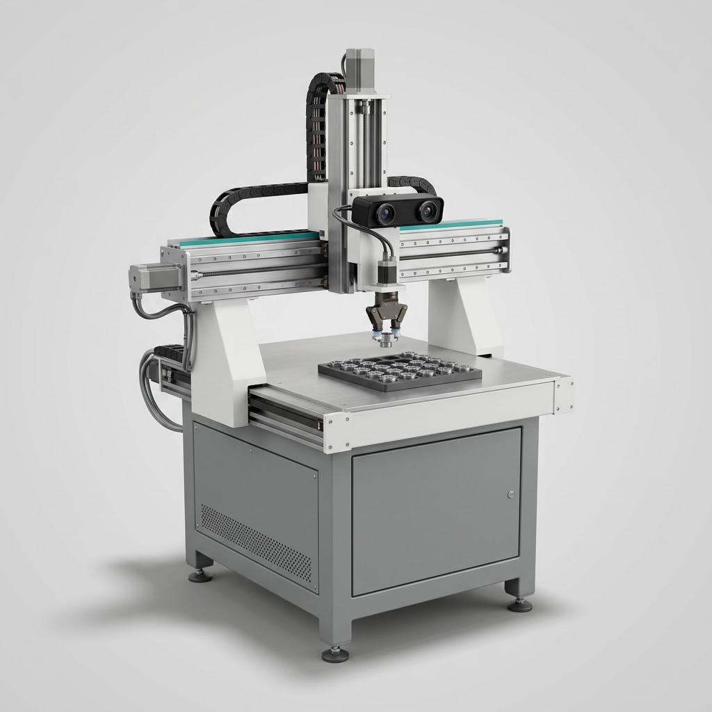 Illustrative product render of Vision-Guided Pick-and-Place